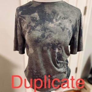 Gray Bleached T-shirt